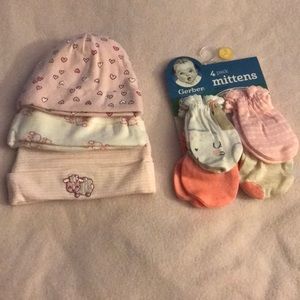 Caps and mittens